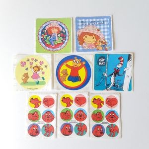 Strawberry Shortcake/Arthur/Clifford Big Red Dog/Cat in the Hat Seuss Stickers
